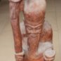 Asian Wooden Chinese Man Holding A Cane