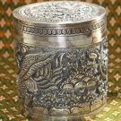 Asian Silver Designed Cannister