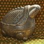 Beautiful Old Asian Silver Turtle Box
