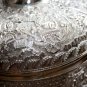 Small Asian Handcrafted Silver Bowl and Pot