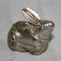 Small Asian Silver Rabbit Box #1