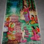 Antique Cambodian Buddhist Canvas Painting #2