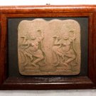 Asian Cambodian Khmer Stone Apsara Picture #MS134