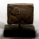 Asian Cambodian Khmer Stone Elephant Statue #MS130