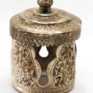 Asian Khmer Cambodian Silver Incense Lid #C64