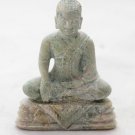 Asian Cambodian Khmer Stone Sitting Buddha #C65