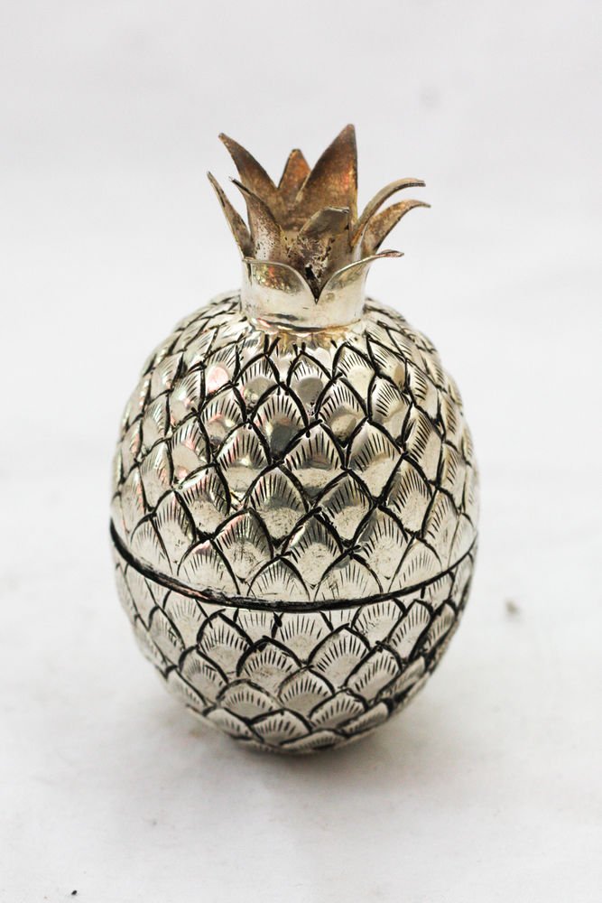 Asian Khmer Pineapple Trinket Box #C70