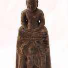 Asian Cambodian Khmer Buddha Stone Carving #MS57