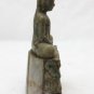 Asian Cambodian Khmer Stone Sitting Buddha #MS40