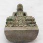 Asian Cambodian Khmer Stone Sitting Buddha #MS40