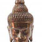 Asian Silver Plated Buddha Head #MS51