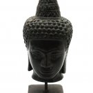 Asian Khmer Cambodian Resin Buddha Head #MS43