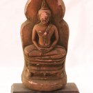 Asian Cambodian Khmer Stone Sitting Buddha #MS60