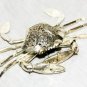 Asian Articulated Silver Crab #C105