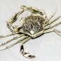 Asian Articulated Silver Crab #C105