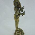 Old Asian Cambodian Bronze Ganesh Statue
