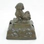 Asian Khmer Cambodian Bronze Incense Lid