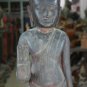 Antique Old Asian Cambodian Khmer Standing Buddha #1