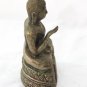Antique Old Asian Bronze Buddha #34