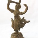 Old Asian Cambodian Bronze Deity Statue #MS1