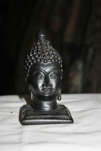 Asian Bronze Buddha Head #6