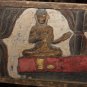 Asian Cambodian Khmer Wooden Sitting Buddha #MS126