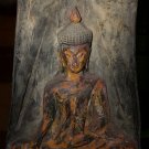 Asian Cambodian Khmer Wooden Sitting Buddha #MS115