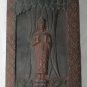 Asian Cambodian Khmer Stone Buddha Picture #MS112