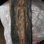 Asian Khmer Wooden Buddha Board Carving Statue #MS85