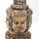Bayon Heads 4 Sided Face Statue #MS77