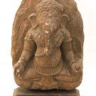 Asian Cambodian Khmer Stone Ganesh Statue #MS76
