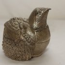 Beautiful Asian Silver Bird Box #C134