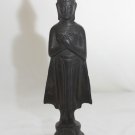 Asian Khmer Cambodian Bronze Standing Buddha #C131
