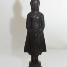 Asian Khmer Cambodian Bronze Standing Buddha #C129