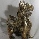 Asian Cambodian Khmer Bronze Lion Statue #C119