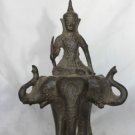 Asian Khmer Buddhist Deity Statue #MS153
