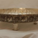 Asian Khmer Cambodian Silver Platter Plate / Bowl  #C148