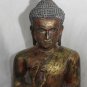 Asian Cambodian Khmer Wooden Sitting Buddha #MS211