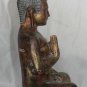 Asian Cambodian Khmer Wooden Sitting Buddha #MS211