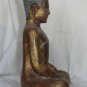 Asian Cambodian Khmer Wooden Sitting Buddha #MS201