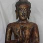 Asian Cambodian Khmer Wooden Sitting Buddha #MS202