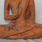 Asian Cambodian Khmer Wooden Sitting Buddha #MS197