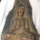 Asian Khmer Cambodian Wooden Buddha Board #MS142