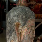 Asian Khmer Cambodian Wooden Buddha Head #11
