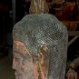 Asian Khmer Cambodian Wooden Buddha Head #11