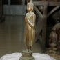Asian Cambodian Khmer Brass Standing Buddha #8