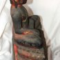 Asian Khmer Sitting Wooden Buddha #MS138