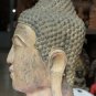 Asian Khmer Cambodian Wooden Buddha Head #10