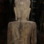 Asian Khmer Standing Wooden Buddha #MS192