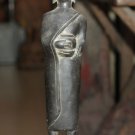 Asian Khmer Standing Bronze Buddha #MS181